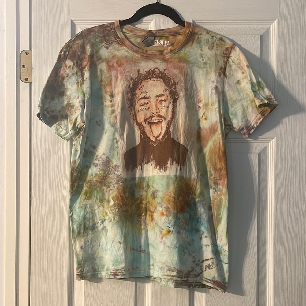 Post Malone Tie-Dye Graphic T-Shirt